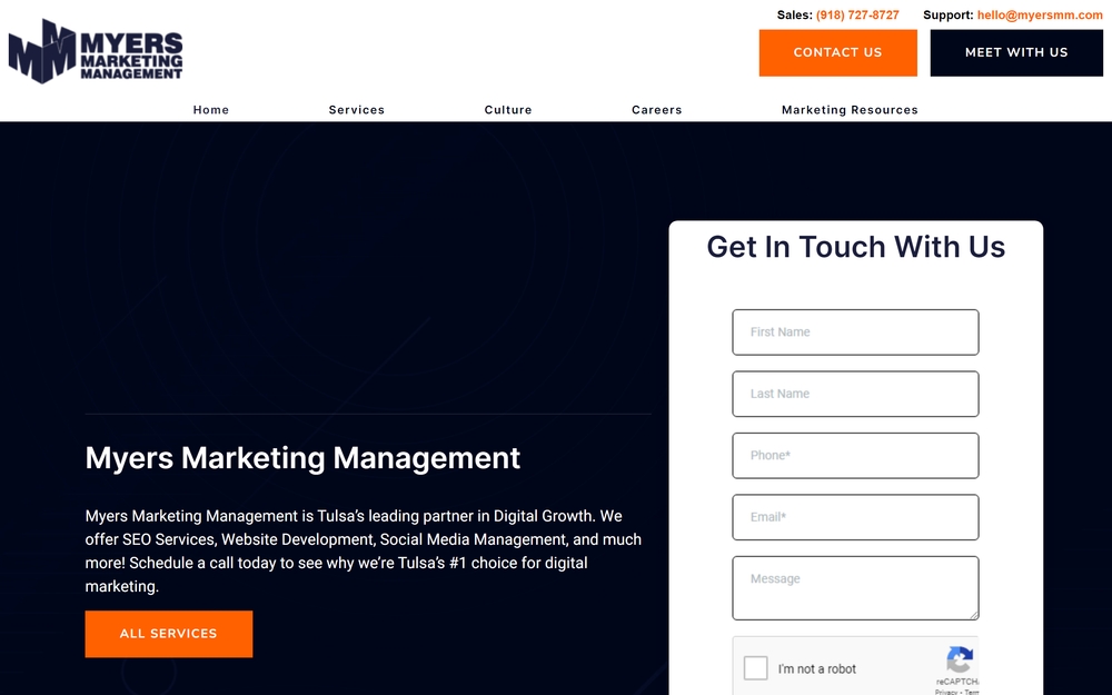 img of B2B Digital Marketing Agency - Myers Marketing Management